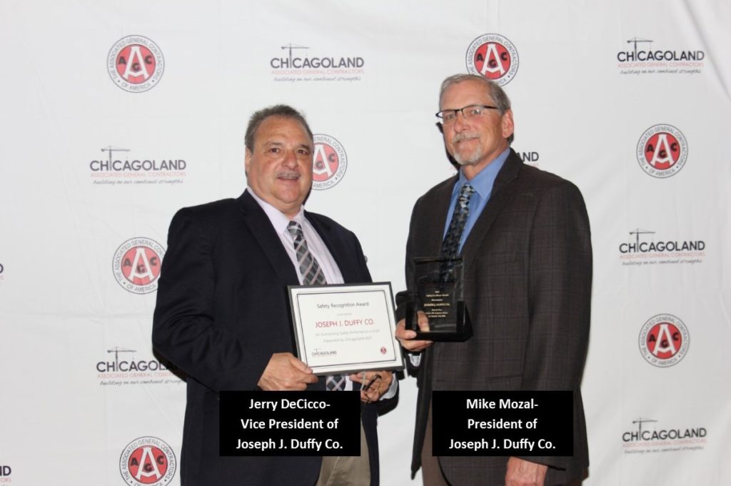 Jerry DeCicco and Mike Mozal with Awards